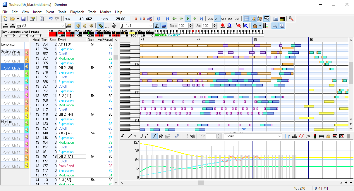 domino project screenshot