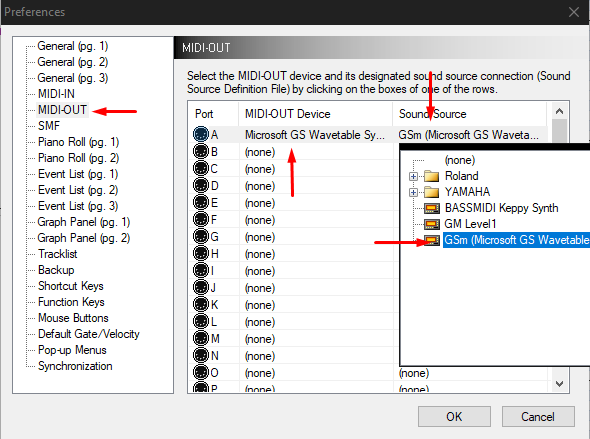 domino preference window